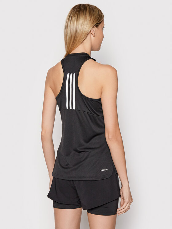 adidas Koszulka techniczna Primeblue Designed GL3792 Czarny Slim Fit •  Modivo.pl