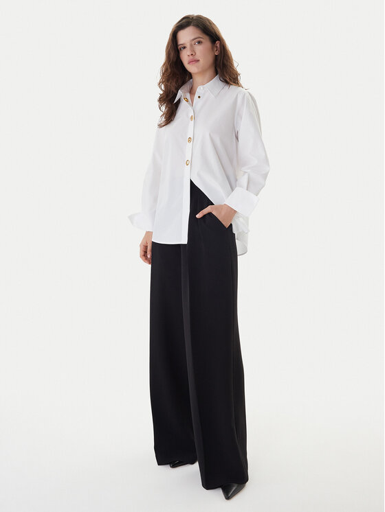 KARL LAGERFELD KARL LAGERFELD Marškiniai B1W11012 Balta Regular Fit