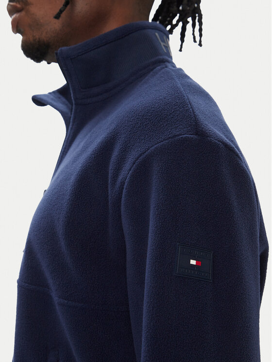 Tommy Hilfiger Tommy Hilfiger Polar MW0MW44679 Granatowy Regular Fit