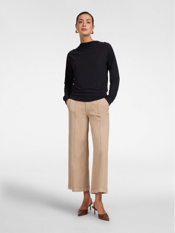 Elena Mirò Elena Mirò T-shirt G037Z000686N033 Nero Boxy Fit
