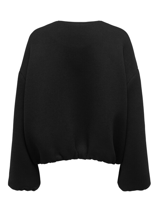 ONLY ONLY Bluza Ellie 15344567 Czarny Regular Fit
