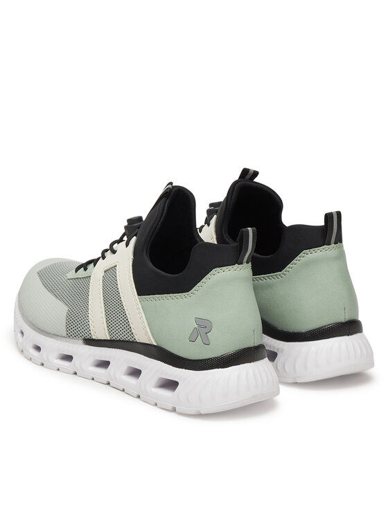 Rieker Rieker Sneakersy M6061-52 Zelená