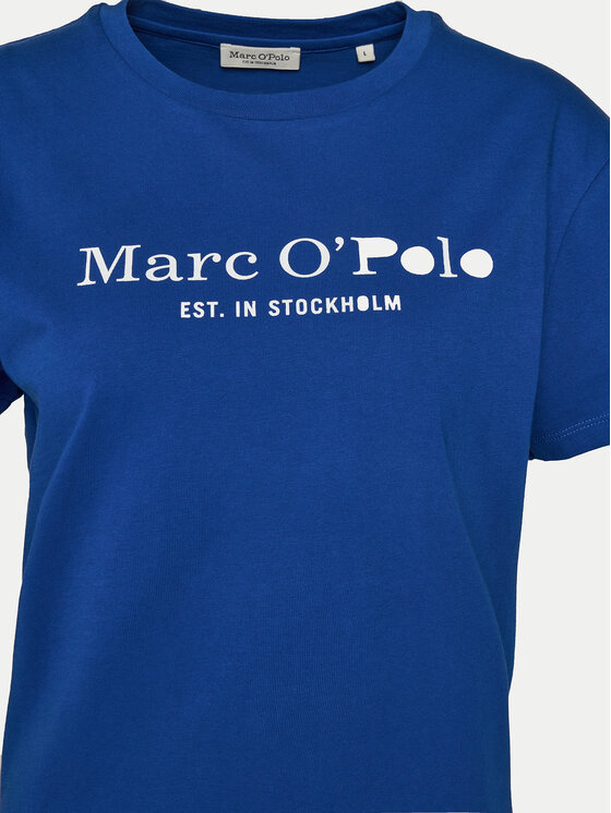 Marc O'Polo Marc O'Polo Tričko 502 2293 51055 Modrá Regular Fit