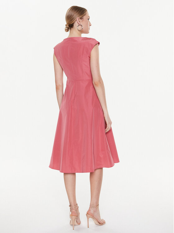 Weekend Max Mara Weekend Max Mara Sukienka koktajlowa Erik 23522110 Różowy Regular Fit