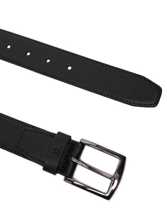 Tommy Hilfiger Tommy Hilfiger Ζώνη Ανδρική Denton Elevated 3.5 AM0AM13767 Μαύρο
