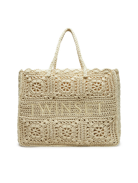 TWINSET TWINSET Torbica 251TB7410 Écru