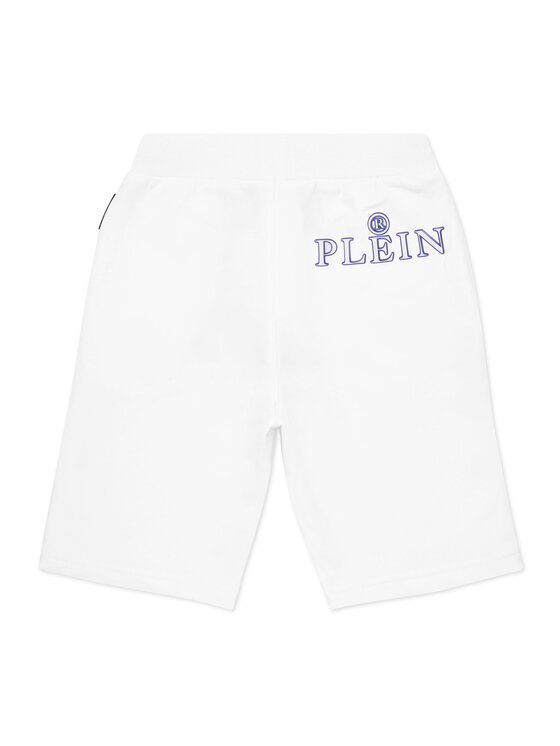 PHILIPP PLEIN PHILIPP PLEIN Pantaloncini 28205 Bianco Jogger Fit