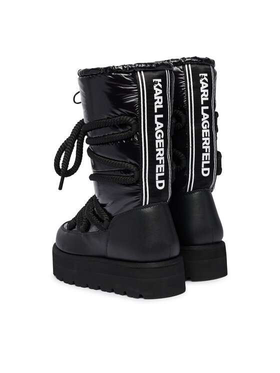 KARL LAGERFELD KARL LAGERFELD Śniegowce Skylar Ski KL49686 Czarny