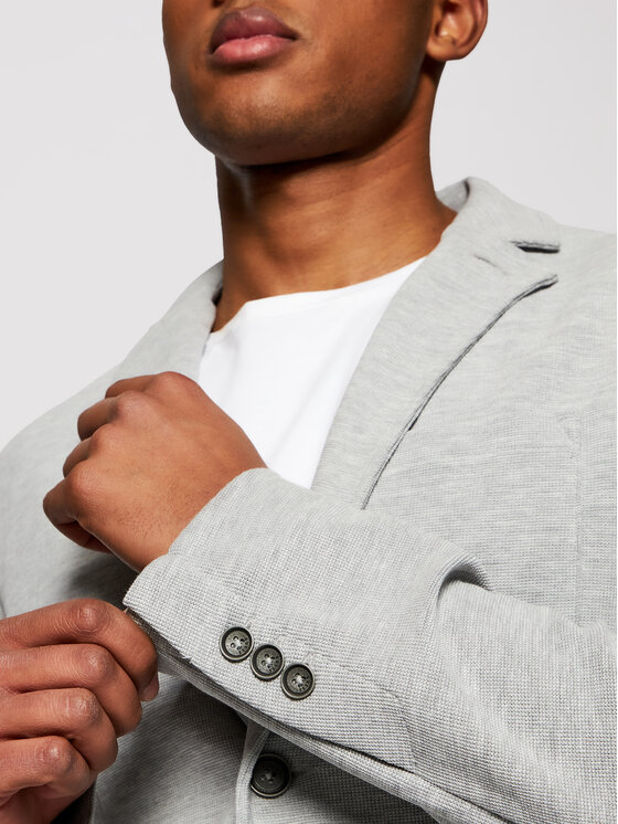 Guess Guess Giacca da abito M1RN24 WDNF0 Grigio Slim Fit