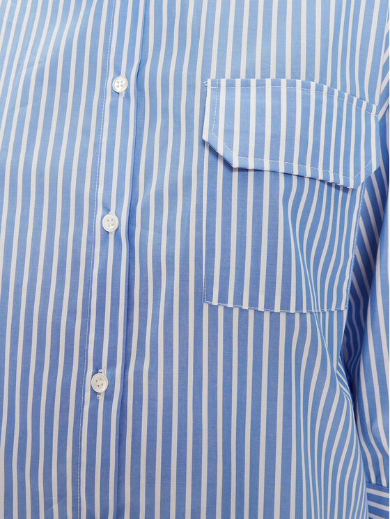 ViCOLO ViCOLO Camicia TB2750 Blu Oversize