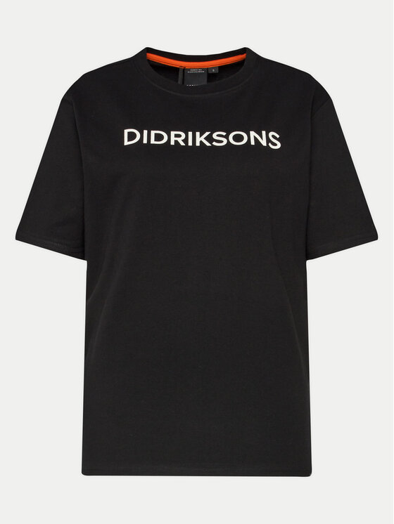 Didriksons Didriksons Футболка Harald 505551 Чорний Regular Fit