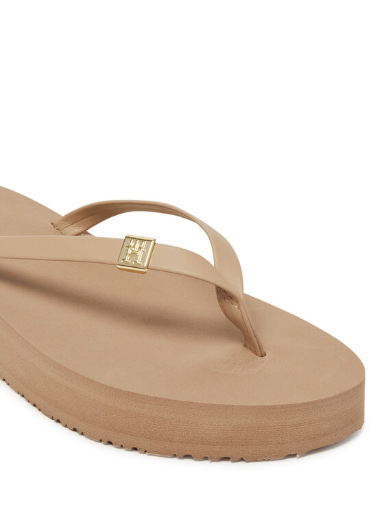 Tommy Hilfiger Tommy Hilfiger В'єтнамки Elevated Chic Beach Sandal FW0FW08523 Бежевий