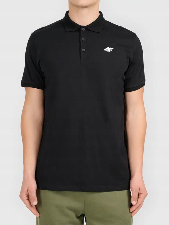 4F 4F Polo Z-0770-2-H Biały Regular Fit