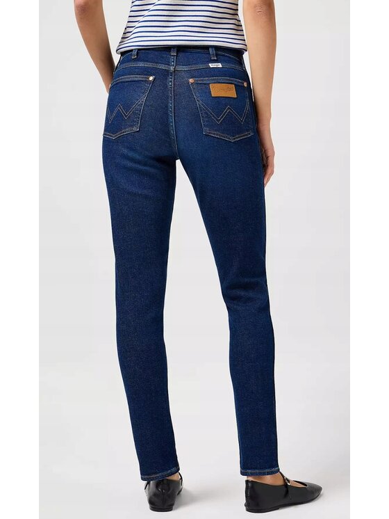 Wrangler Wrangler Jeansy Sienna 635 Niebieski Skinny Fit