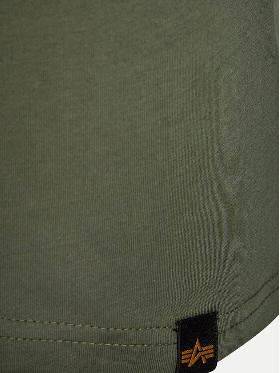 Alpha Industries Alpha Industries Tank top Small Logo Tank 196541 Zelená Regular Fit