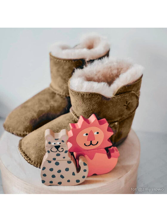 EMU Australia EMU Australia Śniegowce Baby Bootie B10310 Brązowy
