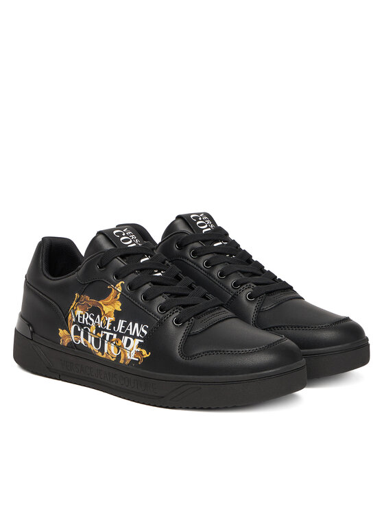 Versace Jeans Couture Versace Jeans Couture Snīkeri 79YA3SJ5 Melns