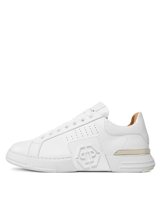 PHILIPP PLEIN PHILIPP PLEIN Tossud Lo-Top Sneakers FACS USC0474 PLE025N Valge