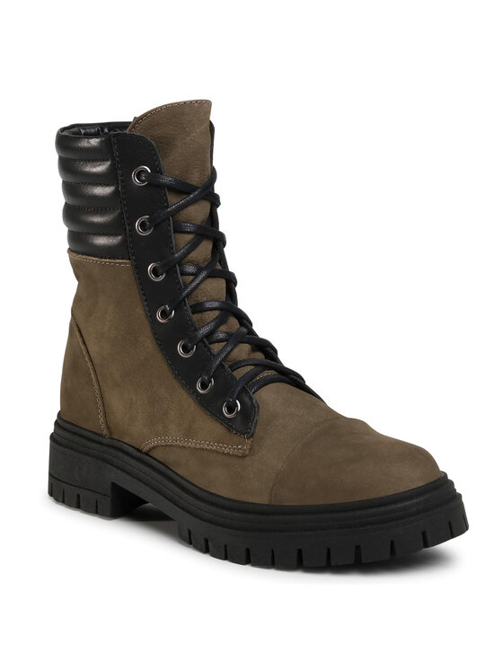 Sergio Bardi Sergio Bardi Schnürstiefeletten SB-24-10-000824 Grün