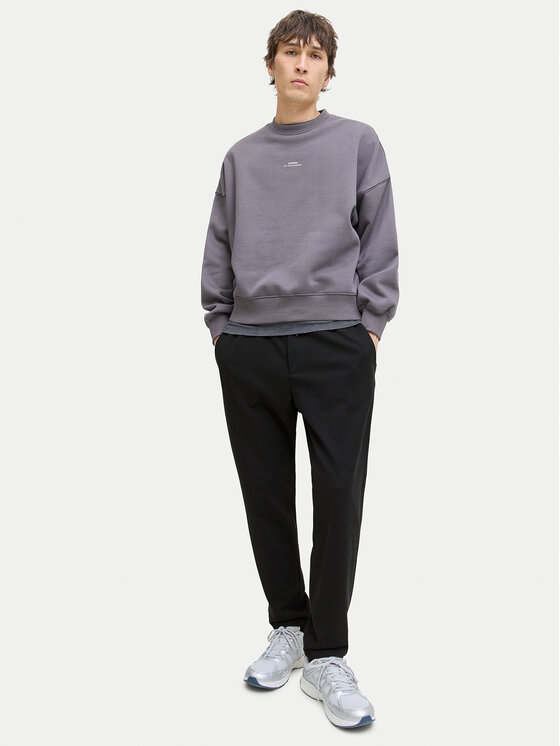 Jack & Jones Jack & Jones Spodnie materiałowe Ace Neo 12282533 Czarny Tapered Fit