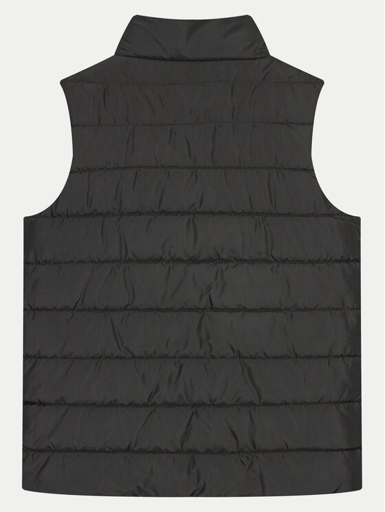 Guess Guess Vestă H4YJ03 WCFM0 Negru Regular Fit