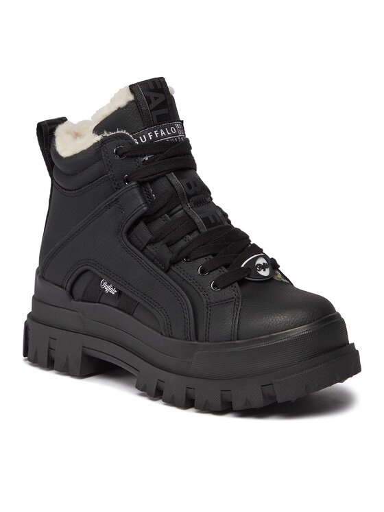 Buffalo Buffalo Sneakers Aspha Nc Mid Warm 1622186 Schwarz