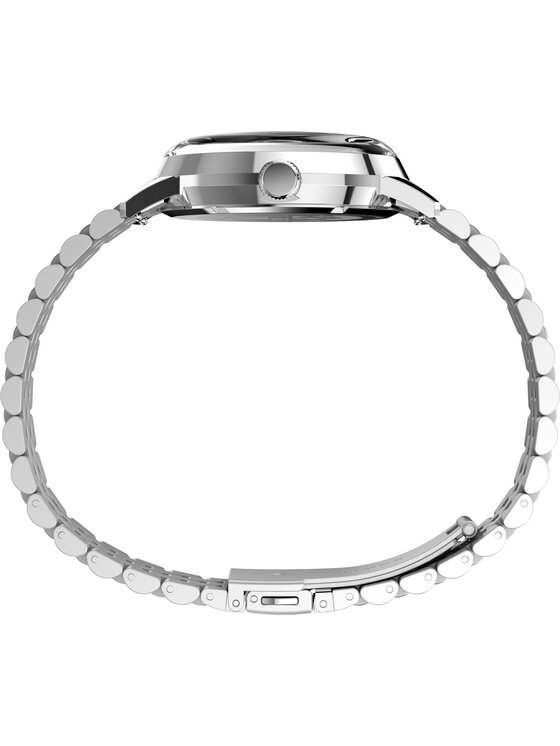 Timex Timex Zegarek TW2Y84100 Srebrny
