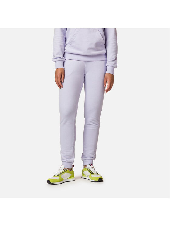 Rossignol Rossignol Spodnie dresowe W Logo Pant Ft Szary Regular Fit