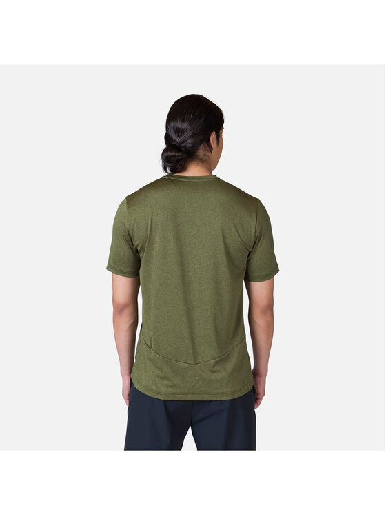 Rossignol Rossignol T-Shirt Slub Tee Zielony Regular Fit