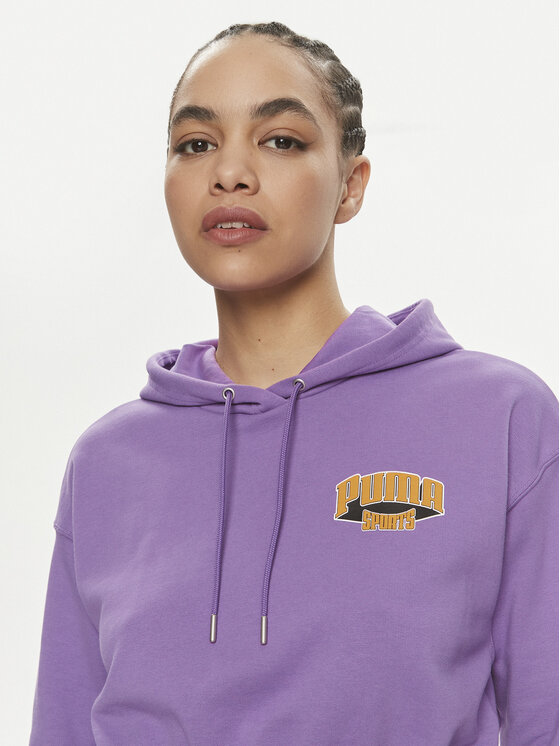 Felpa puma viola clearance