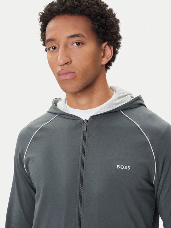 BOSS BOSS Felpa Mix&Match 50515313 Verde Regular Fit