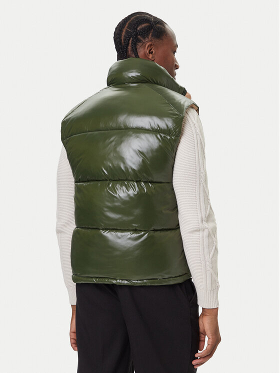 Save The Duck Save The Duck Елек D81382U LOVE21 Зелен Regular Fit