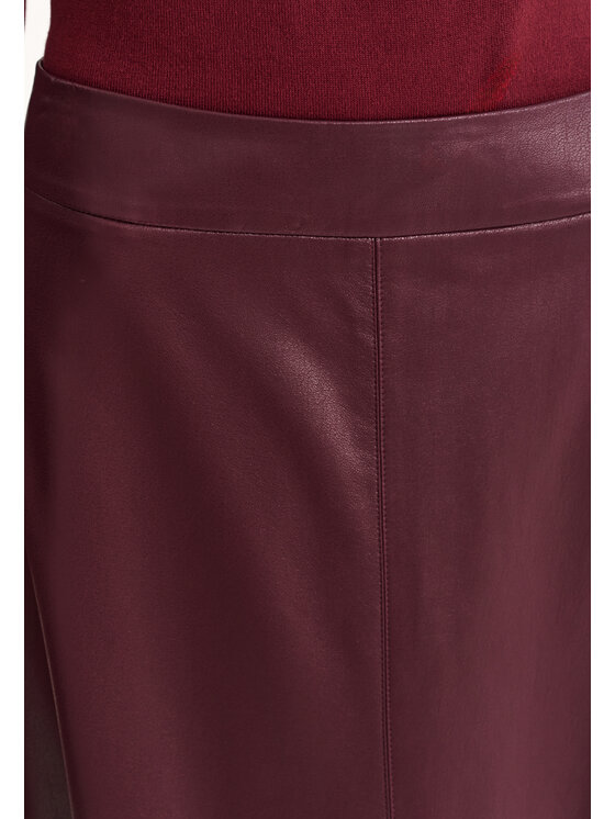 TATUUM TATUUM Spódnica midi MANTI Czerwony Flare Fit