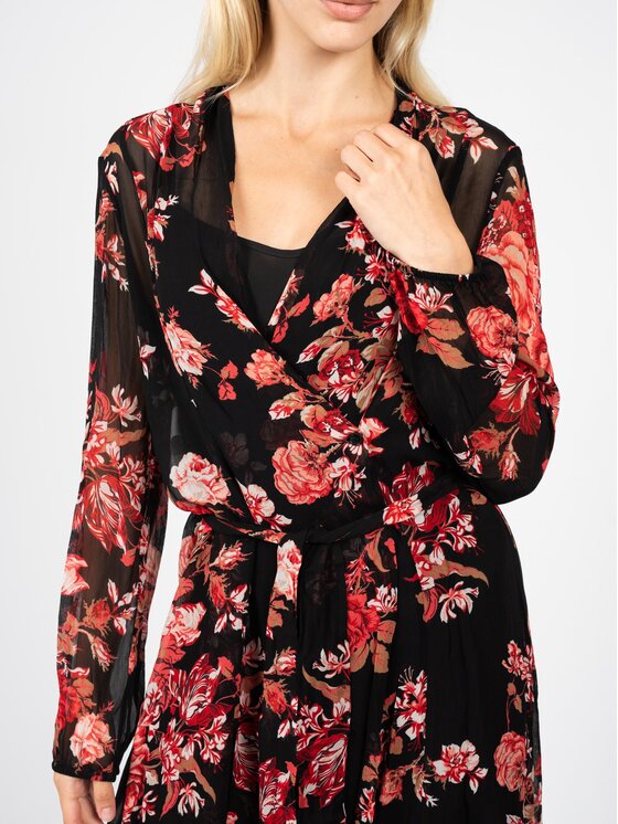 PINKO PINKO Sukienka codzienna 1N13FE A011 Czerwony Regular Fit