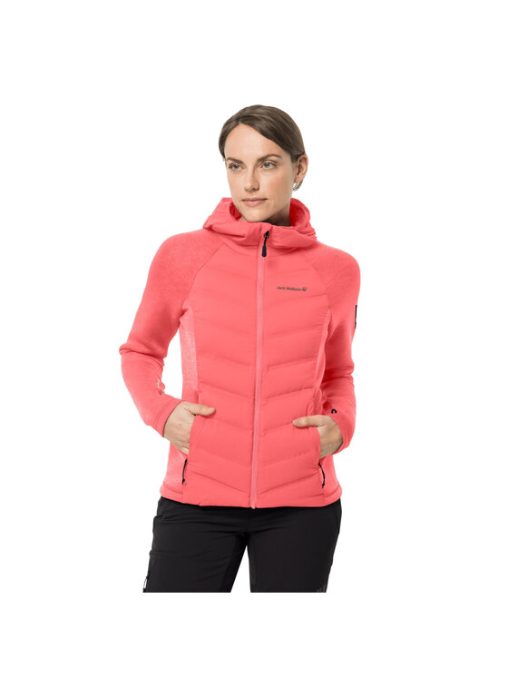 Jack Wolfskin Jack Wolfskin Kurtka przejściowa Tasman Jkt W Zielony Regular Fit