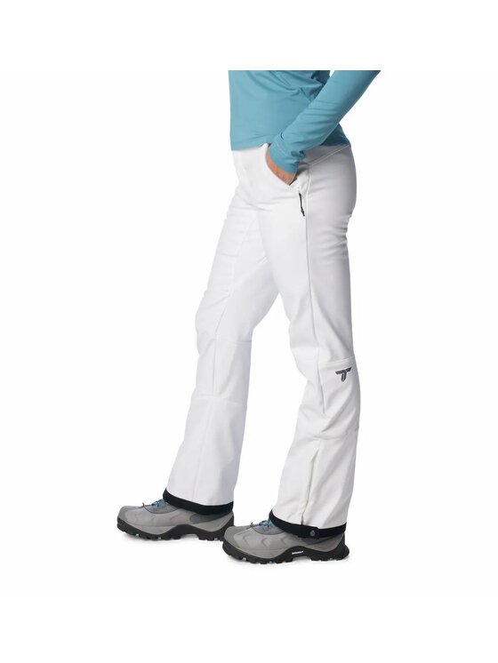 Columbia Columbia Spodnie narciarskie 205670 Biały Regular Fit