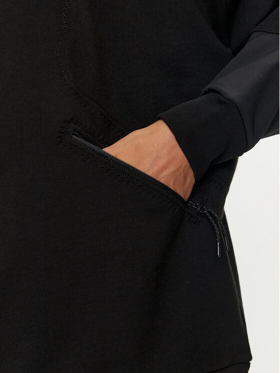 HUGO Hugo Majica dugih rukava Dautumnas 50516667 Crna Oversize