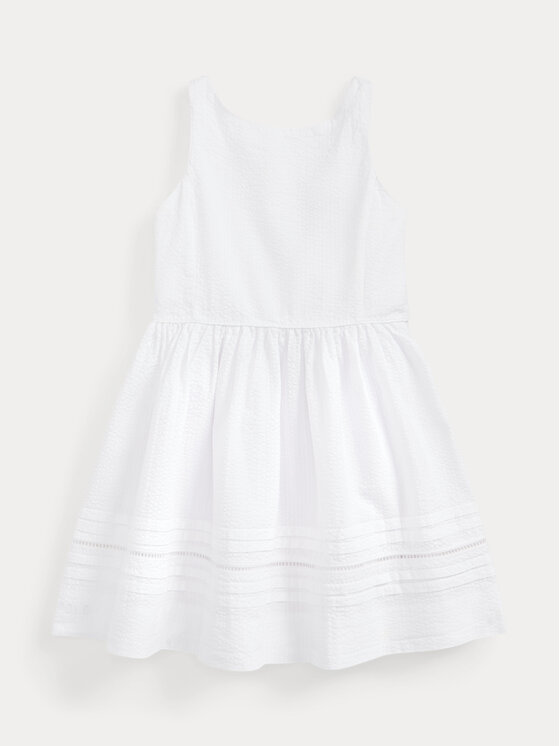 Polo Ralph Lauren Robe d'?�t?� 311901693001 Blanc Regular Fit | Modivo.fr