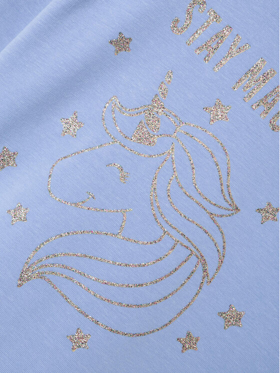 NAME IT NAME IT Bluse Bimme 13226439 Blau Regular Fit
