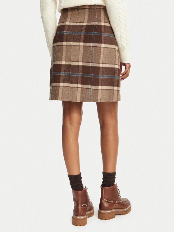 Weekend Max Mara Weekend Max Mara Midiseelik Pesche 2625106012 Pruun Regular Fit