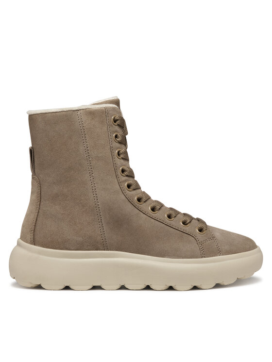 Geox Geox Polokozačky D Spherica Ec4.1 D36TCD 00020 C6029 Hnědá