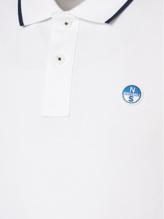 North Sails North Sails Polokošeľa 692452 Biela Regular Fit