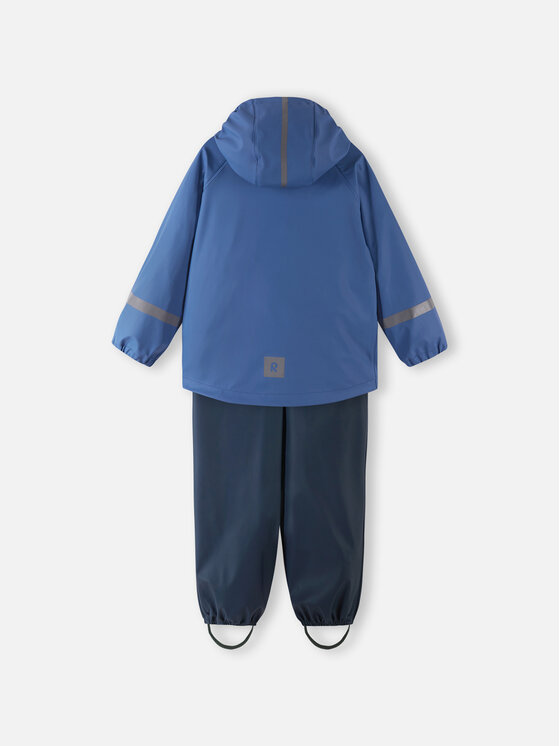 Reima Reima Set de ploaie Tihku 5100021A Albastru Regular Fit