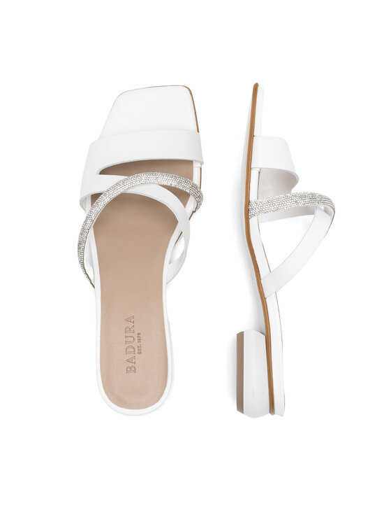 Badura Badura Ciabatte BRITTOLI-A022 Bianco