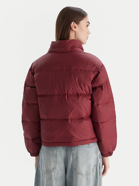 Calvin Klein Jeans Calvin Klein Jeans Daunenjacke Essential LV047D501G Dunkelrot Relaxed Fit