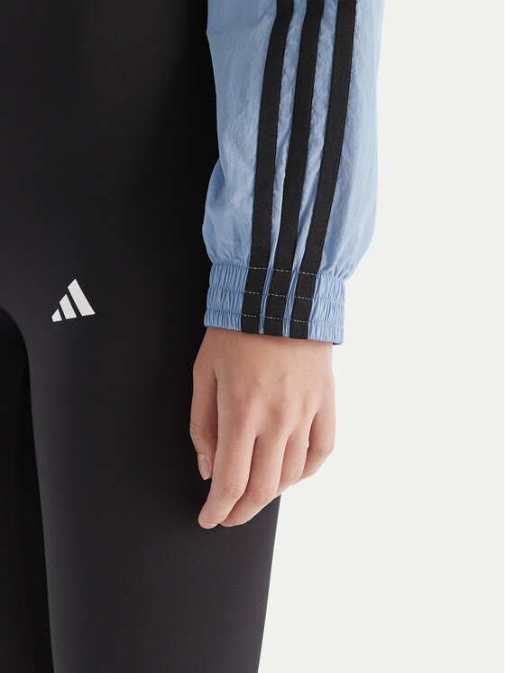 adidas adidas Bluza Teamgeist adicolor JZ8277 Błękitny Slim Fit