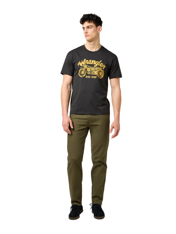 Wrangler Wrangler Jeansy GREENSBORO Zielony Straight Leg