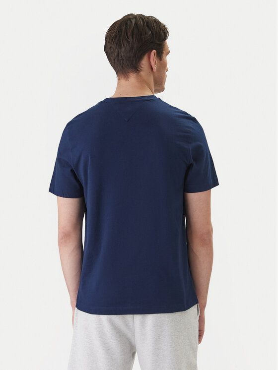 Tommy Hilfiger Tommy Hilfiger T-shirt Ess Seasonal MW0MW39995 Tamnoplava Regular Fit