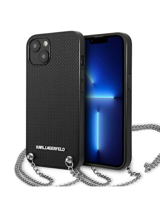 Etui na telefon KARL LAGERFELD, Czarne, iPhone 13