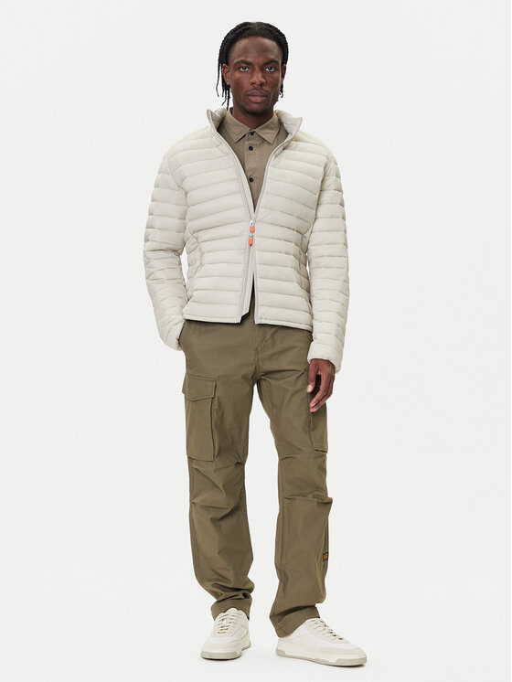 Save The Duck Save The Duck Μπουφάν μεταβατικό D32430M GIGA01 Μπεζ Regular Fit